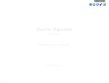 Tablet Screenshot of davissquare.com